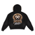 Sun Fade Boxy Detachable Fur Hoodie